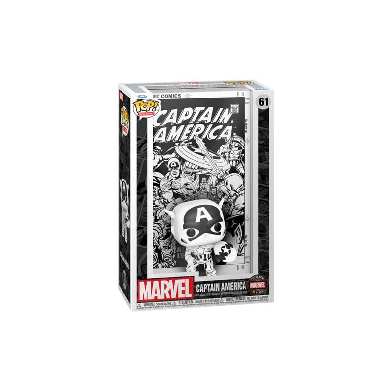 Pop Marvel - Comic Cover Captain America 85Th Ann.